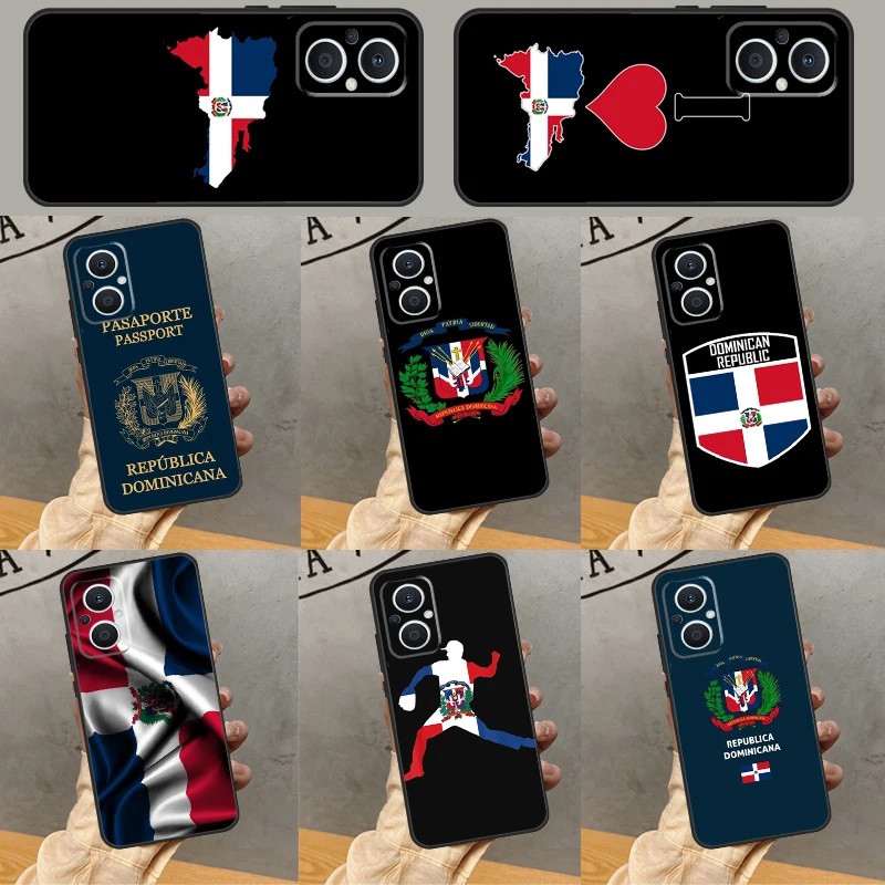 Dominican Republic Flag Case For OPPO Find X5 X2 X3 Lite Neo X6 Pro OPPO Reno 6 7 8 Lite 2 3 4 5 Z 8T Cover Funda