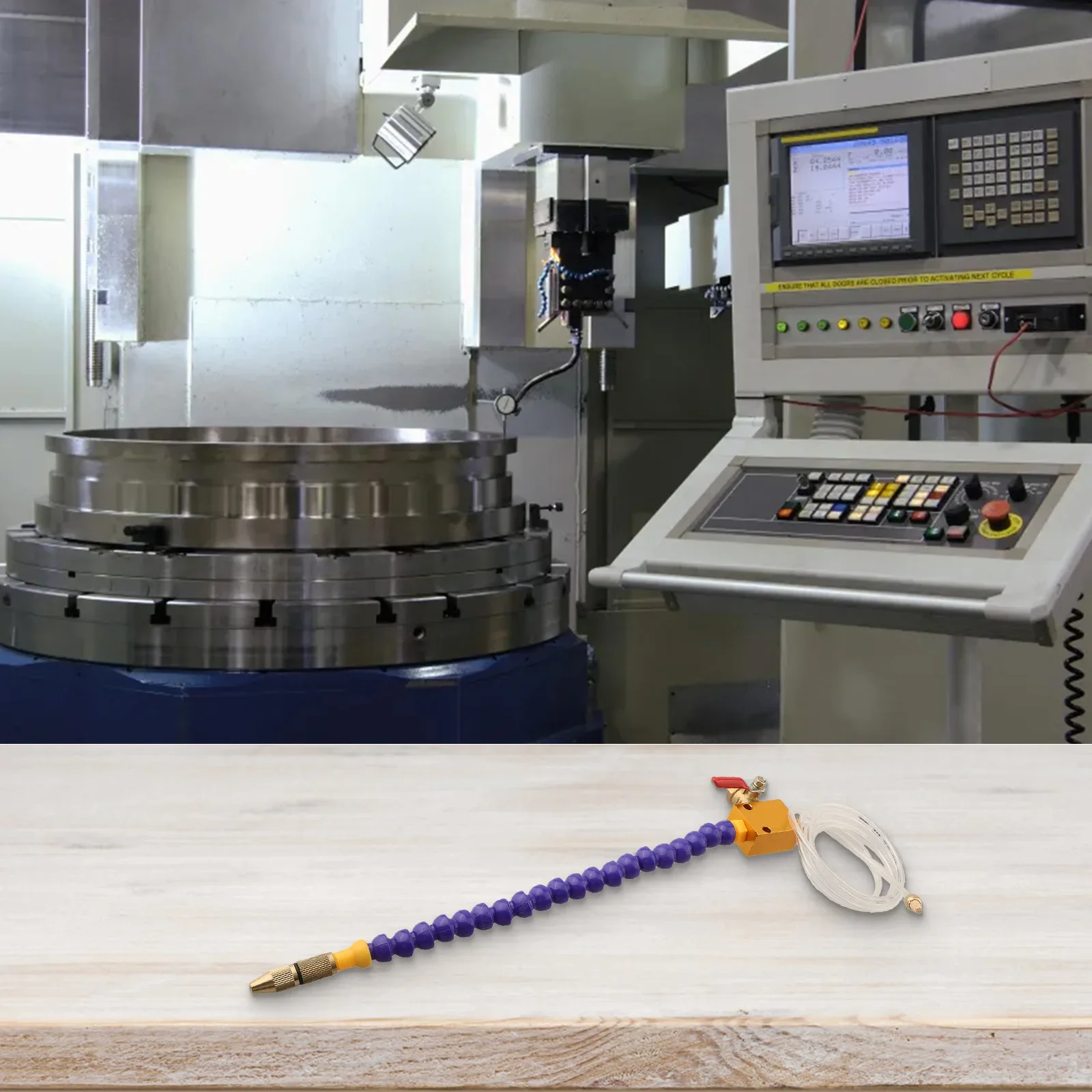 Safer Work Metalworking Machining Workpieces CNC Coolant Spray Coolant Spray Production Cost Saving Tool Life Extension