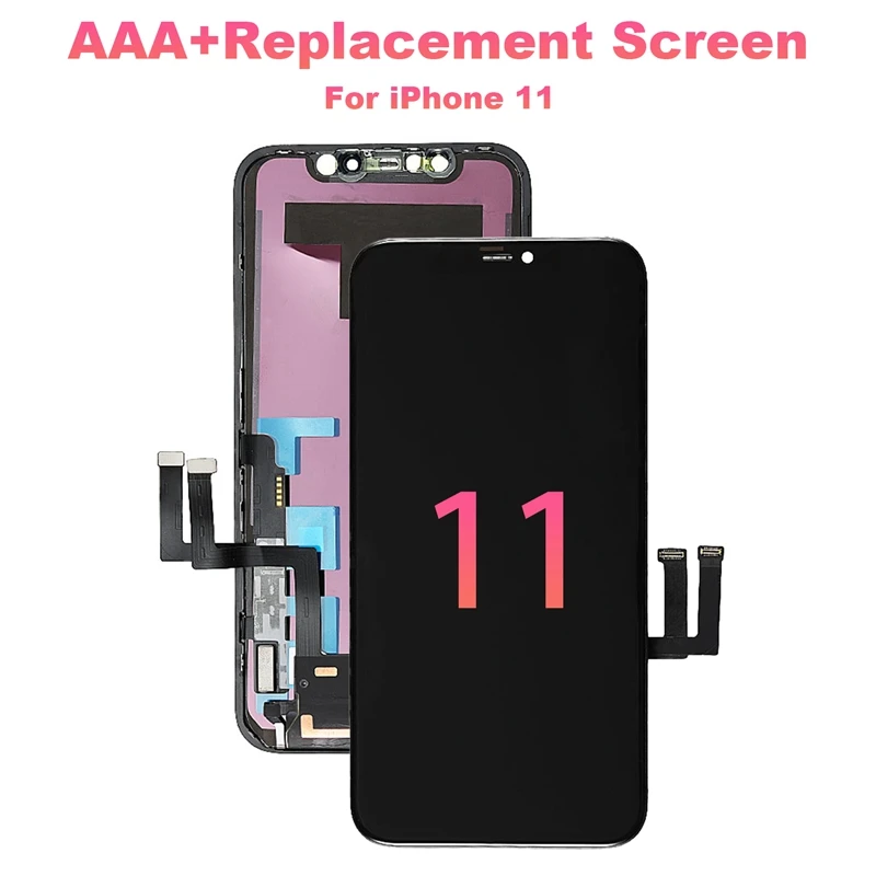 LCD For Iphone 11 Screen Incell LCD Display Touch Screen Digitizer Assembly No Dead Pixel Screen