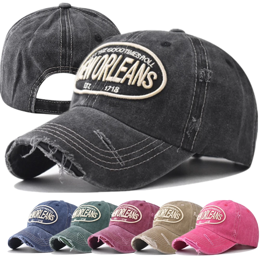 

New Unisex Cap Letter Embroidery Cotton Baseball Cap Casual Outdoor Sports Cap For Women Men Fashion Street Hat