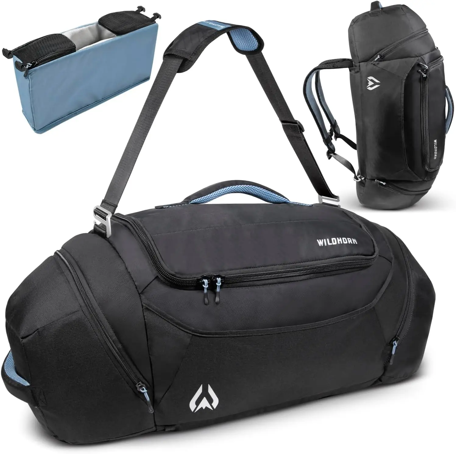 

70L MTB Duffle Bag for Travel, Lightweight & Durable Gym Bag for Women & Men, Ideal for Biking, Motorcycle, Sports