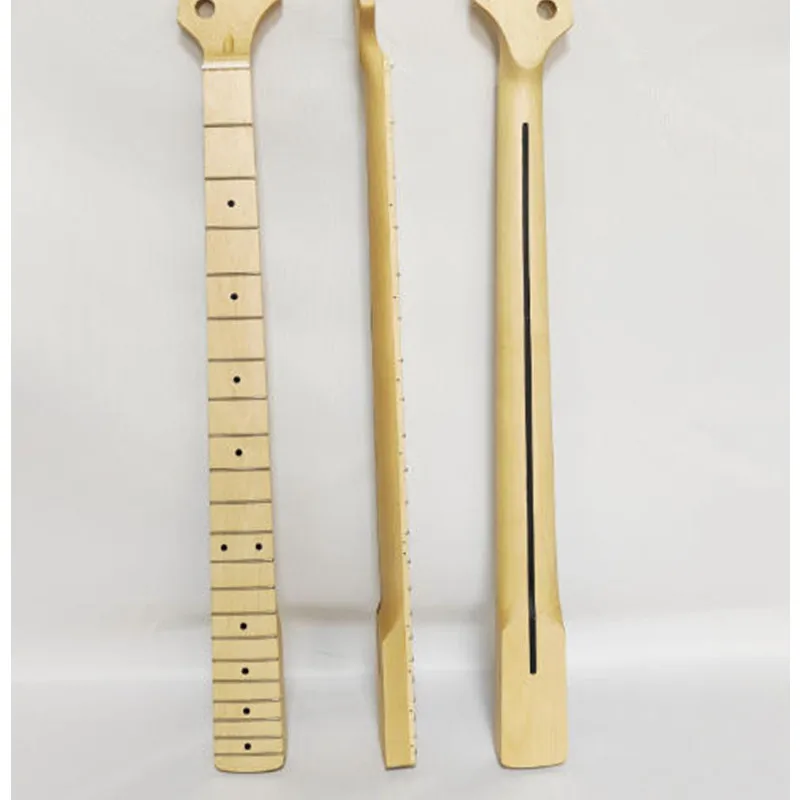 21 Bünde mit Einlegepunkten, Ahorn, 4-saitiger E-Bass, Gitarrenhals, Großhandel, Musikinstrumente, Teile, Zubehör – Detail 1