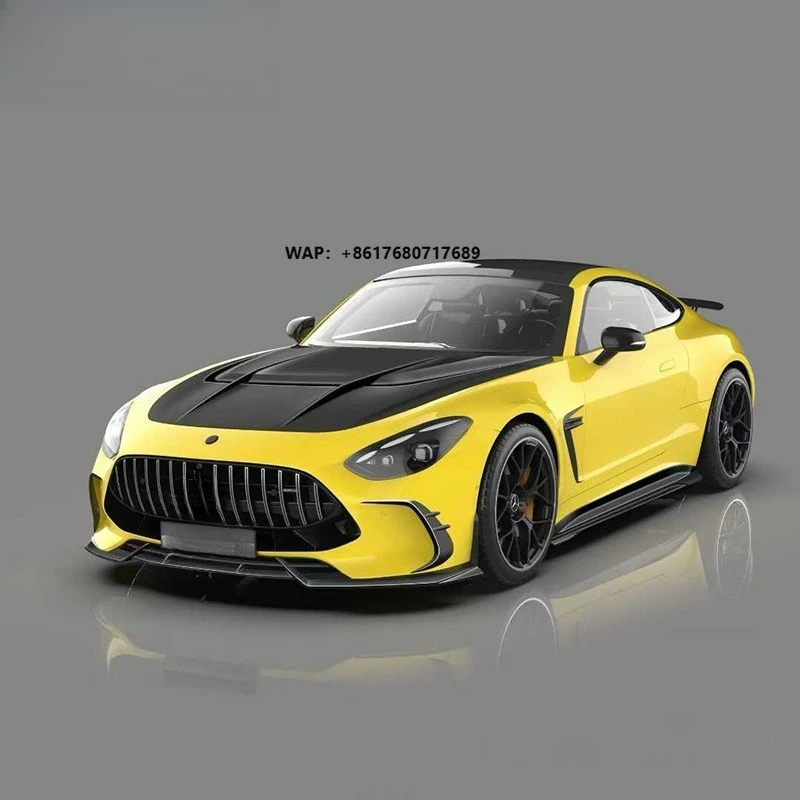Paktechz Dry Carbon Fiber Body Kit Front Lip Hood Side Skirt Rear Diffuser Spoiler for GT63 2024 -