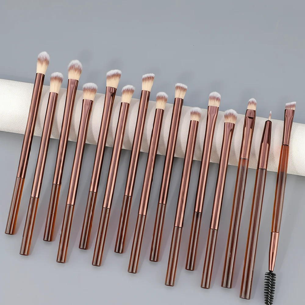 Advanced Eye Makeup Brush Set For Eyeshadow Blending Precision Cosmetic Applicator Tools Soft Bristles Beauty Kit