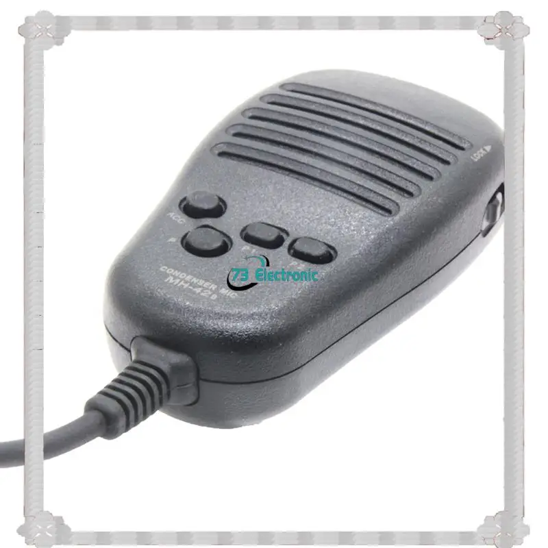 تسليم 24 ساعة 6 دبوس التوصيل مكبر الصوت عن بعد ميكروفون PTT ملحق جزء ل MH-42B6J Yaesu FT-7800R/ 7900R FT-8800R FT-8900
