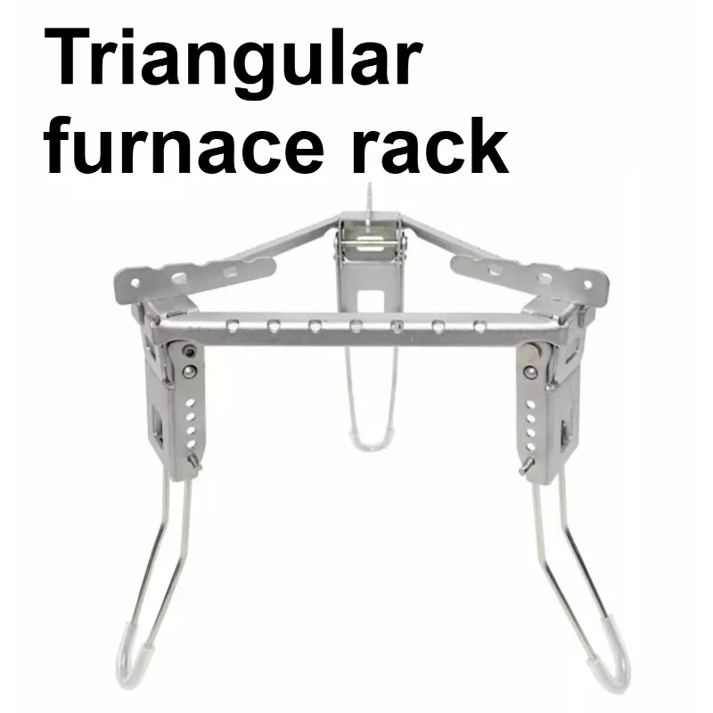 

Треугольная стойка для кастрюль из нержавеющей стали, термостойкая треугольная стойка для печи, многофункциональные принадлежности для приготовления пищи на открытом воздухе