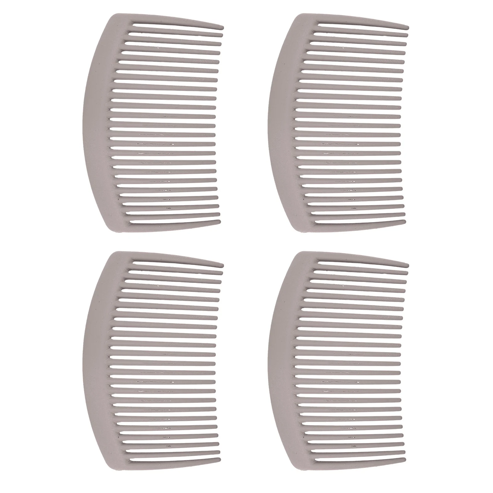 

4Pcs Plastic Side Hair Combs Professional Grade Styling Tool for Women Smooth Removal Firm Grip Elegant Appearance Long