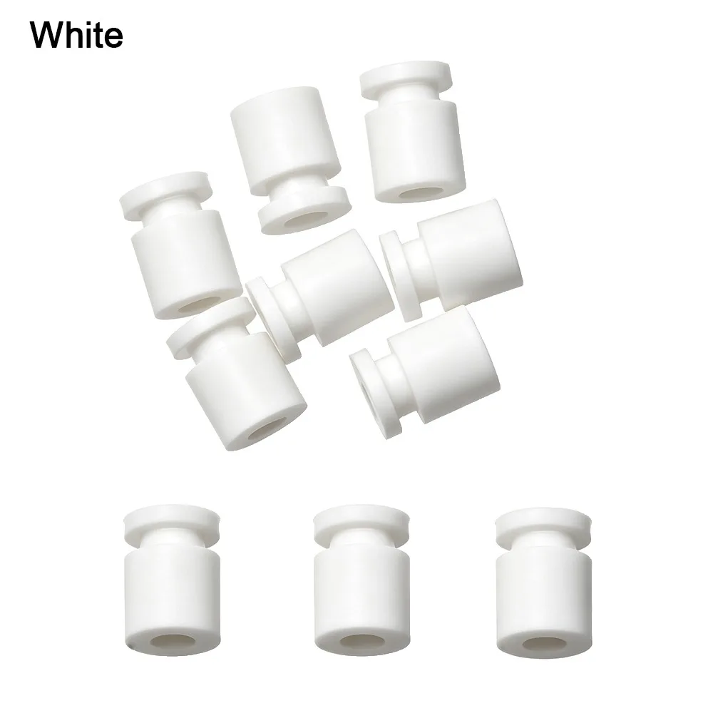 10pcs 8*6*3mm Rubber Damper Balls Multicolors V2 Upgraded Silicone Anti Vibration M3*8 Silicone Muffler