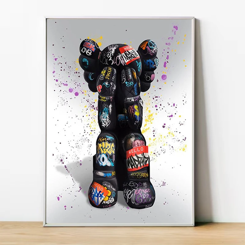 

K-kaw-art Statue Poster For Home Decor Decorative Paintings Vintage Decoration Bedroom Stuff Wall Posters Room Decorations Mural