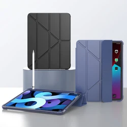 For iPad 10 2 7th 8th 9th 10th 10 9 Air 5 4 3 2 Case with Pencil Holder For iPad 9.7 6th Generation Case 2022 Pro 11 12 9 Mini 6