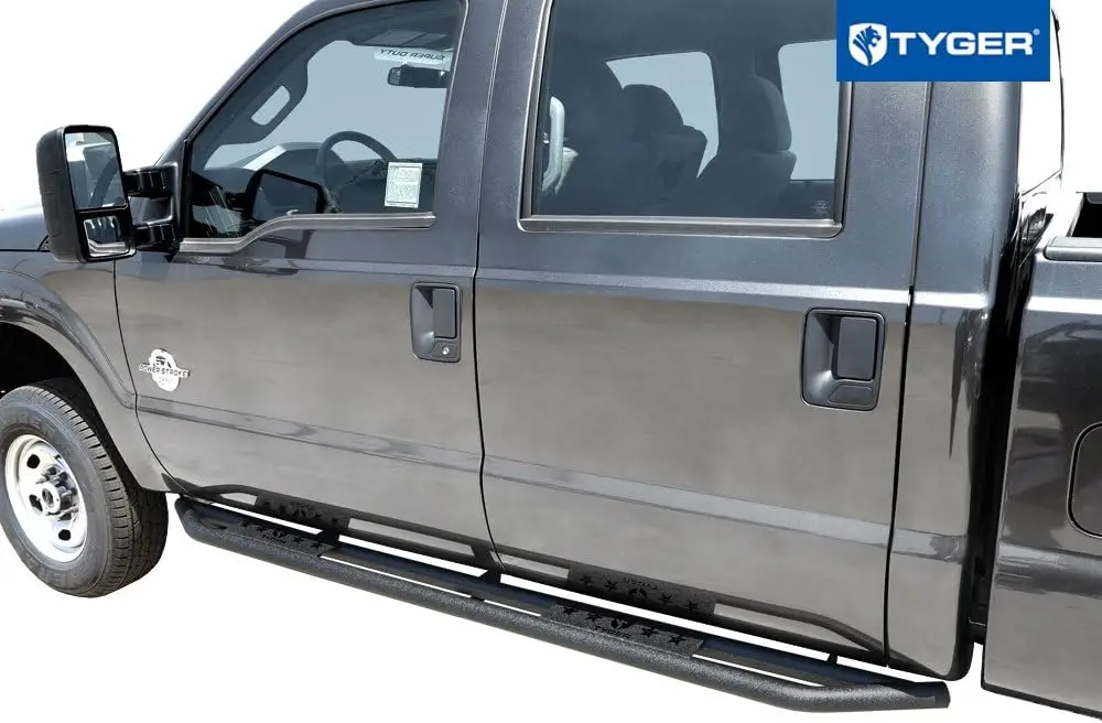 Auto Star Armor Compatible with 1999-2016 Ford F-250 / F-350 Super Duty | Supercrew Cab | TG-AM2F20098 | Side Step Rails N