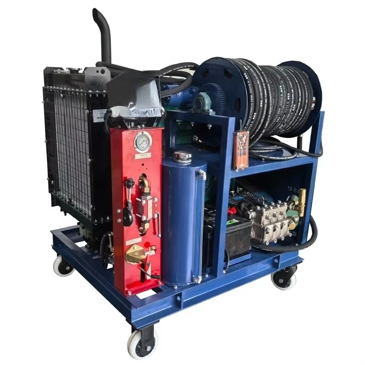 500bar Engine Driven High Pressure Washer Sand Blaster