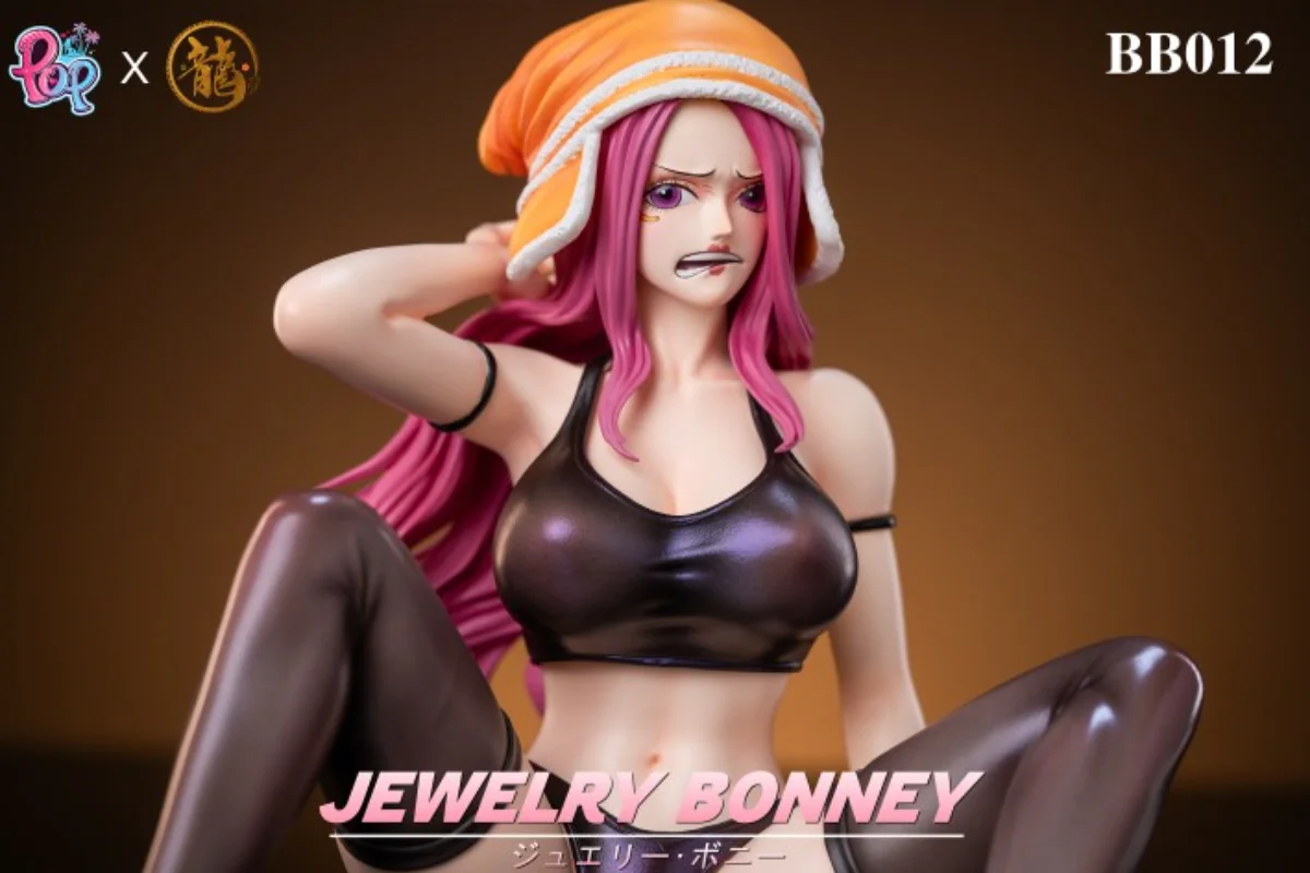 Dragon X Pop Studio Bb012 Gk One Piece Jewelry Bonney 2.0 Anime Action Figure Collectible Model Garage Kit Statue Toys Gift