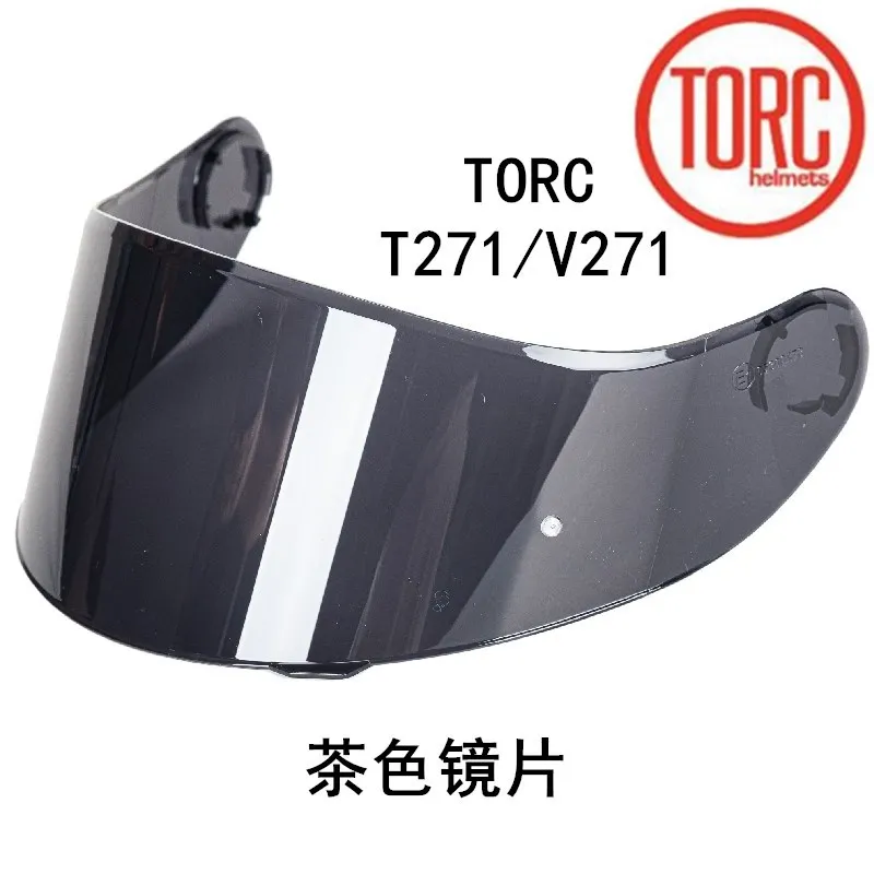 Original TORC Motorcycle Riding Helmet Visor T271/V271 Helmet Lenses Moto Accessories