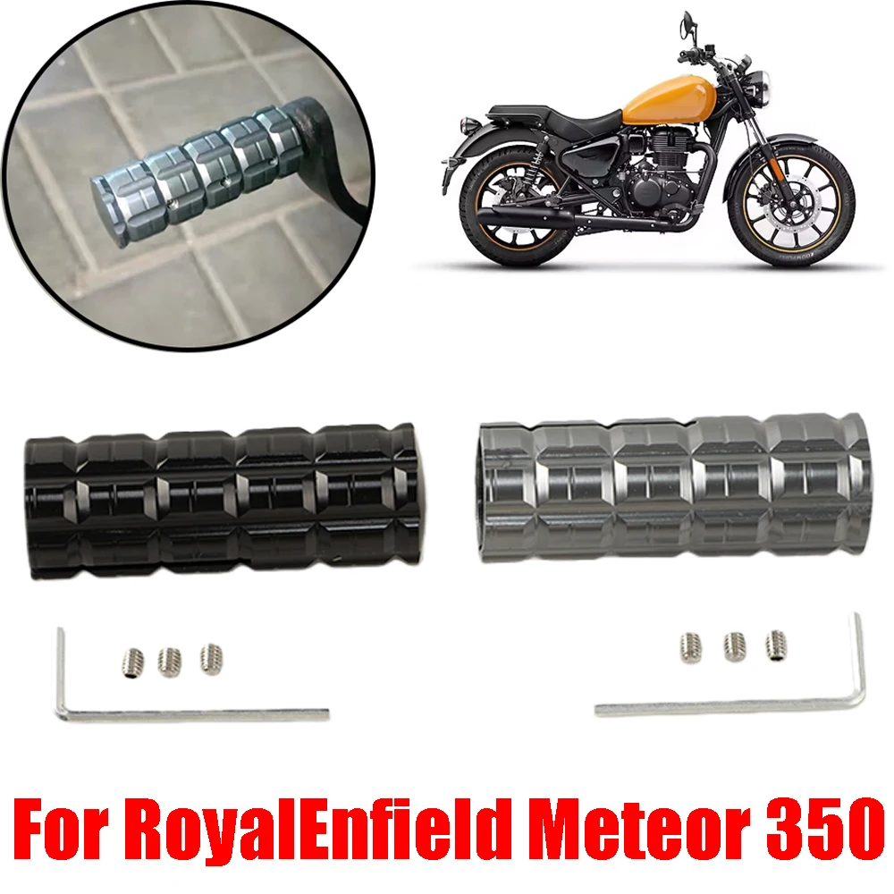 Per RoyalEnfield Royal Enfield Meteor 350 Accessori Moto Leva Del Cambio Pedale Punta Del Piede Shifter Poggiapiedi Ingranditore