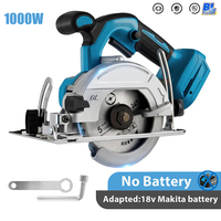 Circular Saw 5-inch Brushless Electric Circular Saw ﻿For Makita 21V Battery  ﻿Cordless 1000W Handheld Woodwork Saw Power Tool ﻿