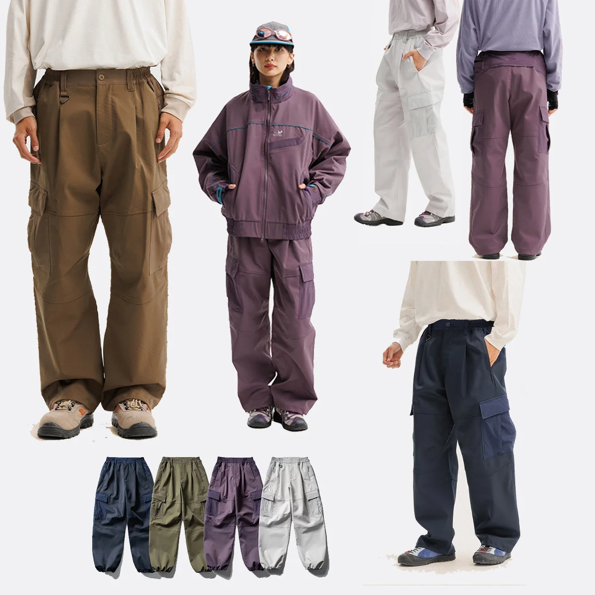 

Men Loose Casual Outdoor Waterproof Track Cargo Pants Cityboy Streetwear Fashion Sport Techwear Pant Women Joggers Sweatpants