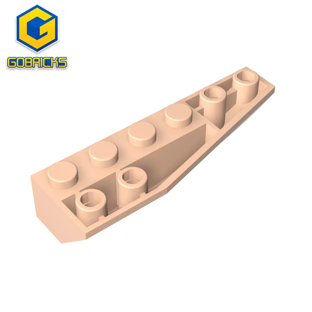 Gobricks Building Blocks Bricks Assembles GDS-767 Parts 2x6 Reverse Wedge Piece Compatible with Lego 41764  Customization