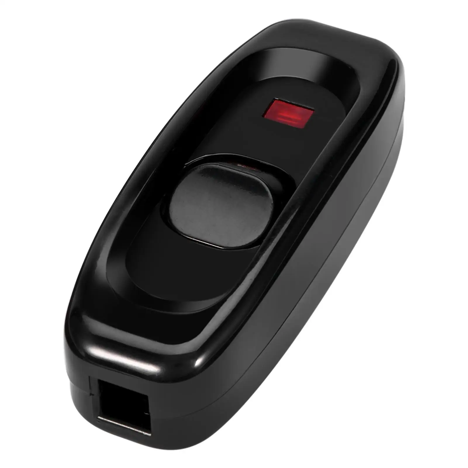 مفتاح مصباح طاولة مضمن ONOFF تيار متردد 250 فولت 10 أمبير مع مؤشر LED للتحكم في كابل سلك إضاءة المكتب