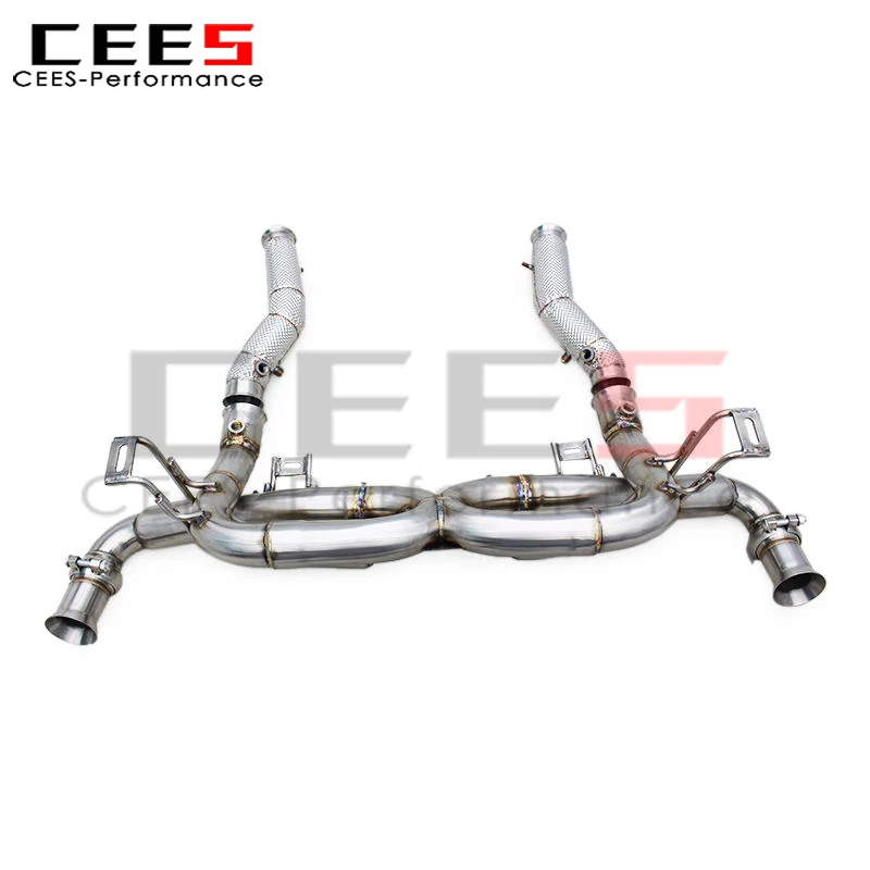 

CEES Catback Exhaust System For Lamborghini Gallardo 140 5.0L V10 2004-2007 Stainless Steel Performance Upgrade Muffler