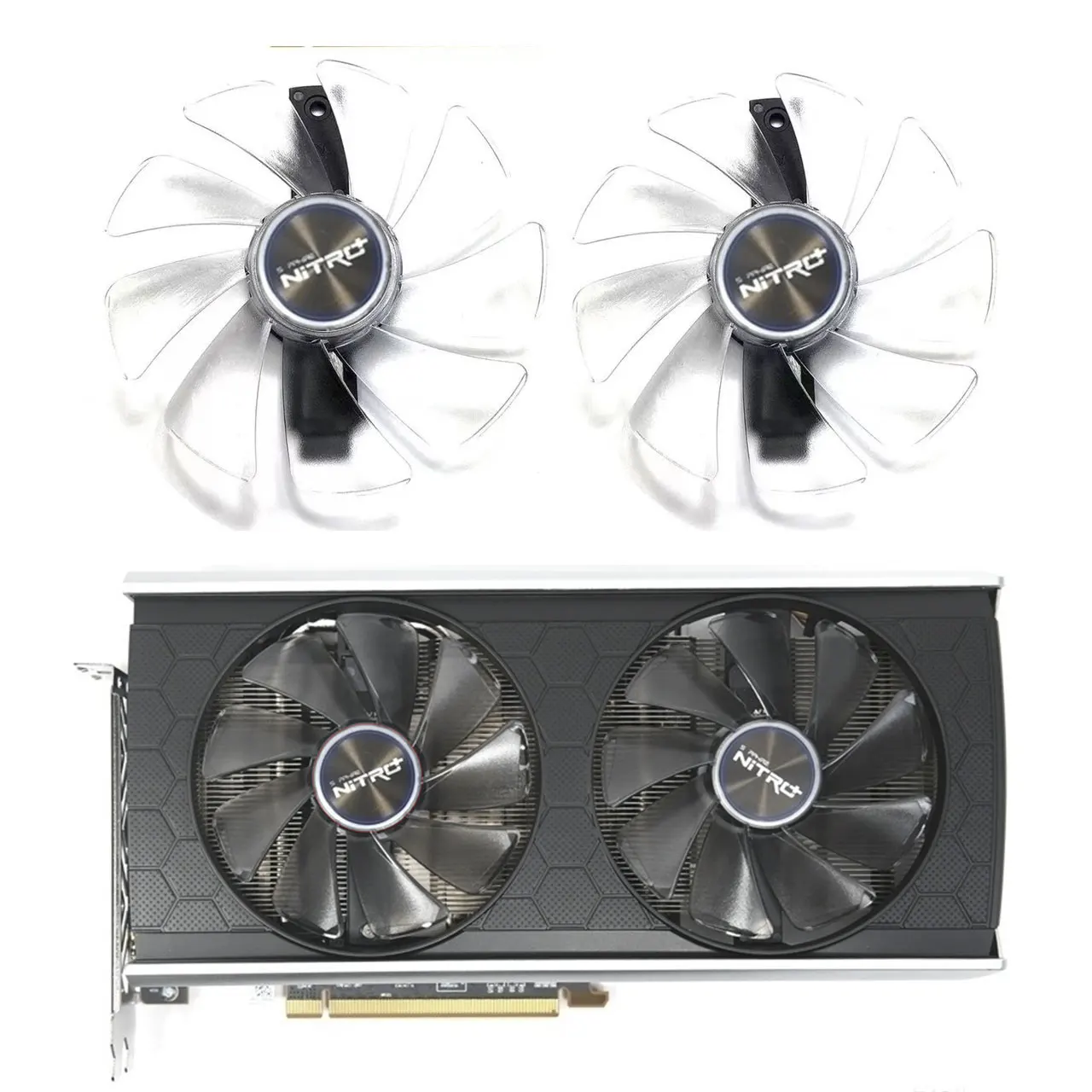 

New GPU fan 95MM FD10015M12D DC 12V 0.45A suitable for Sapphire RX 5500 XT 8G D6 Ultra Platinum Aurora Special Edition