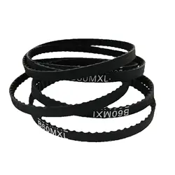 MXL Timing Belt B60 61 63 66 67 68MXL 3mm 6mm Width Closed-loop 60 Teeth 123.952mm for 3D Printer