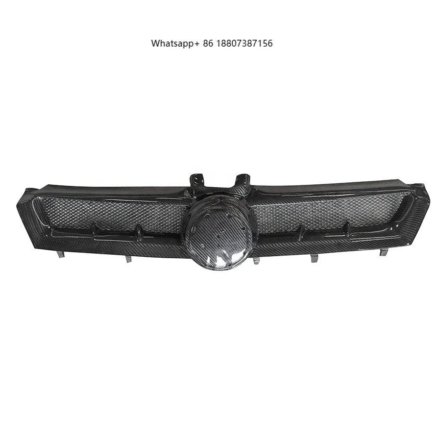

Carbon Fiber Front Grille forVolkswagen Golf MK 7 7.5 GTI R Line 2014-2016 Front Bumper Central Grille Cover Exterior Parts