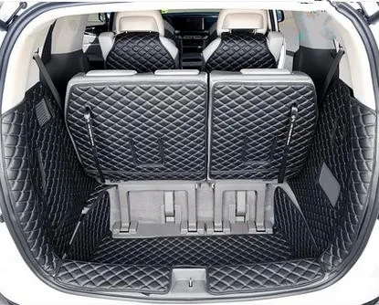 

Good quality! Custom car trunk mats for KIA Carnival 7 seats 2024-2021 durable cargo liner boot carpets cover for Carnival 20