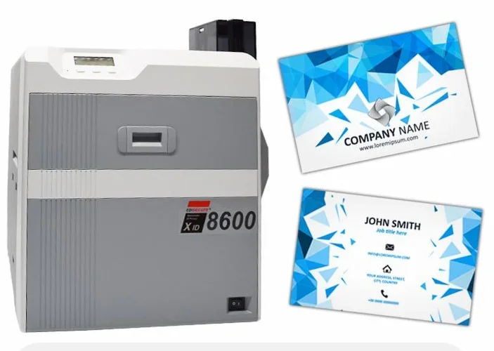 Matica XID8600 Enkelzijdige En Dubbelzijdige Pvc/Composiet Pvc/Abs/Pet Card Printer