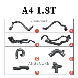 Radiator Coolant Water Hose Heater Core Cooling Pipe Flange For Audi A4 b6 b7 1.8 06B121132E/057A/058BD/101A 8E0121101/049N