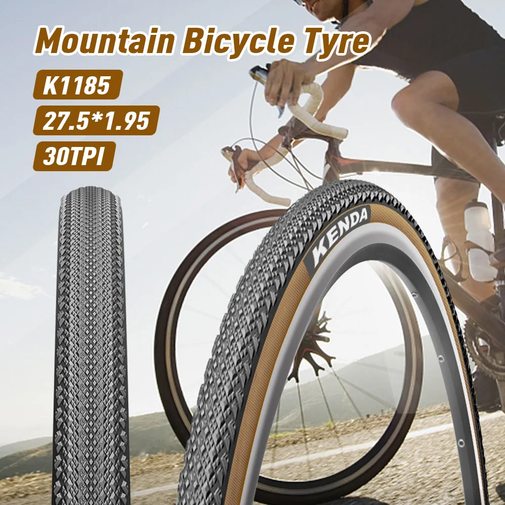 30TPI Mountain Bike Tire 27.5×1.75 /  27.5×1.95 Mountain Bicycle Anti-skid Tyre Bike Replacement Tire