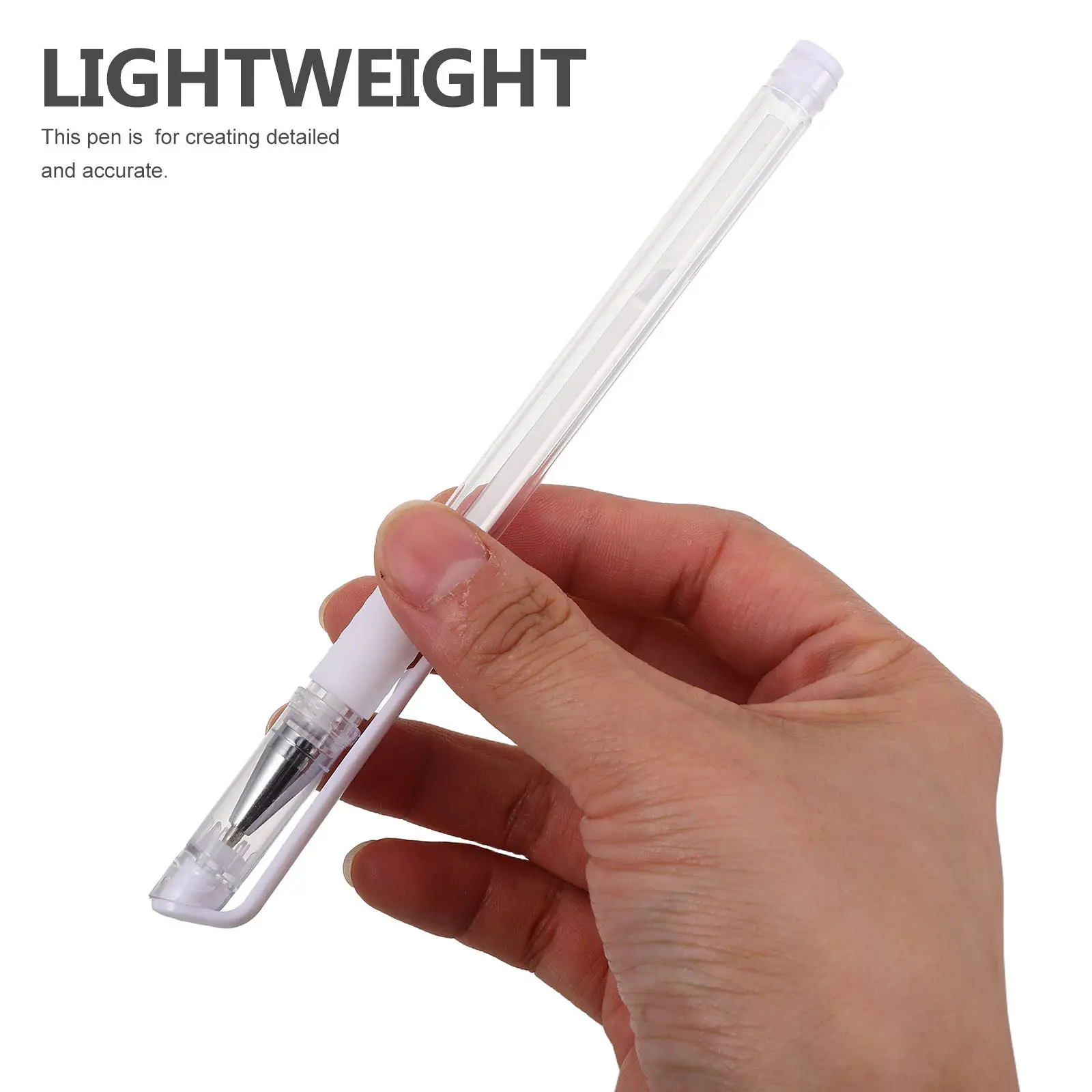 3Pcs Microblading Eyebrow Pen Waterproof Tattoo Skin Marker Positioning Pen Precise Long-Lasting Makeup Tool Tattoo Skin Marker