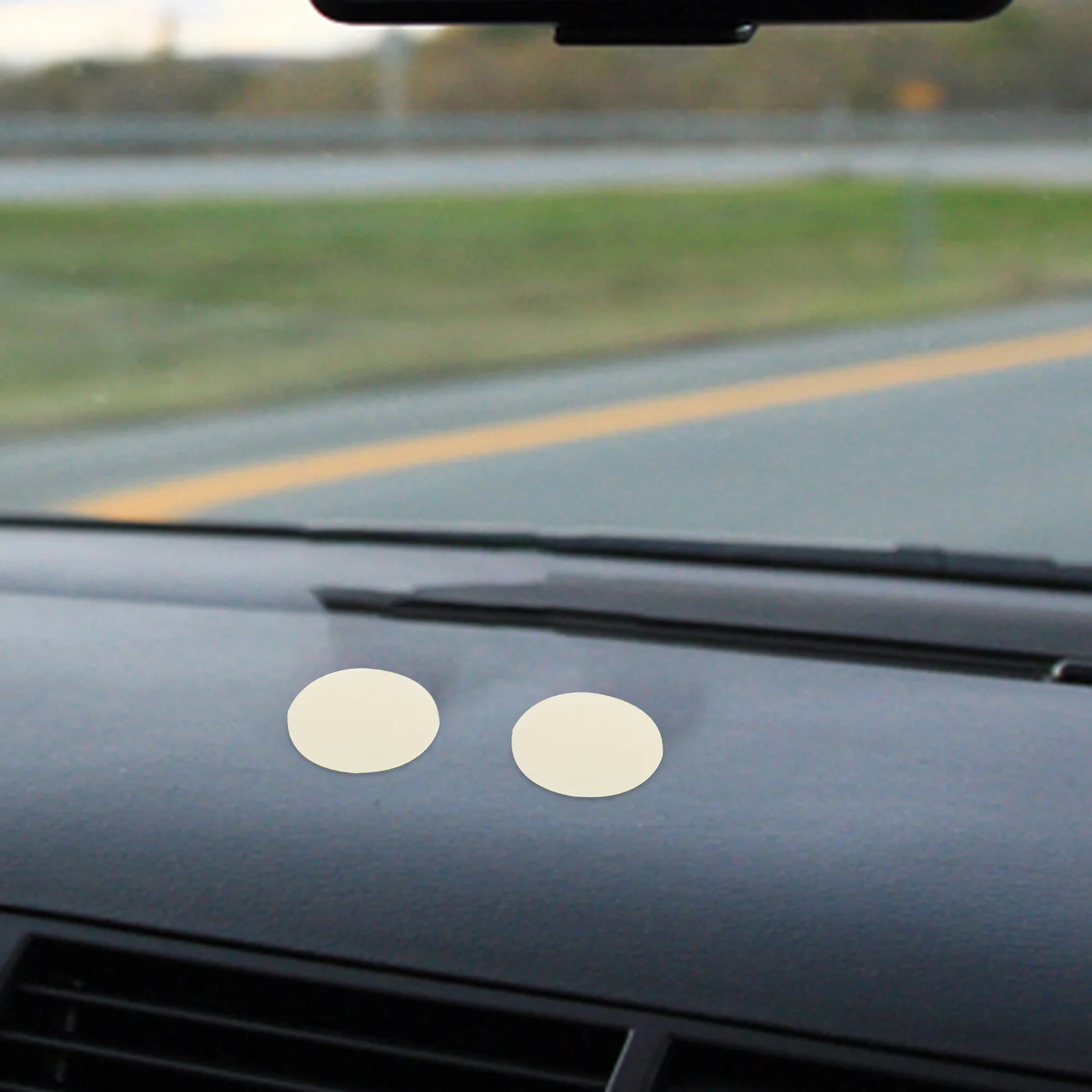 24 Pcs Tape Little Base Double Sided Mounting Round Pad Self Adhesive for Home Sticker Transparent