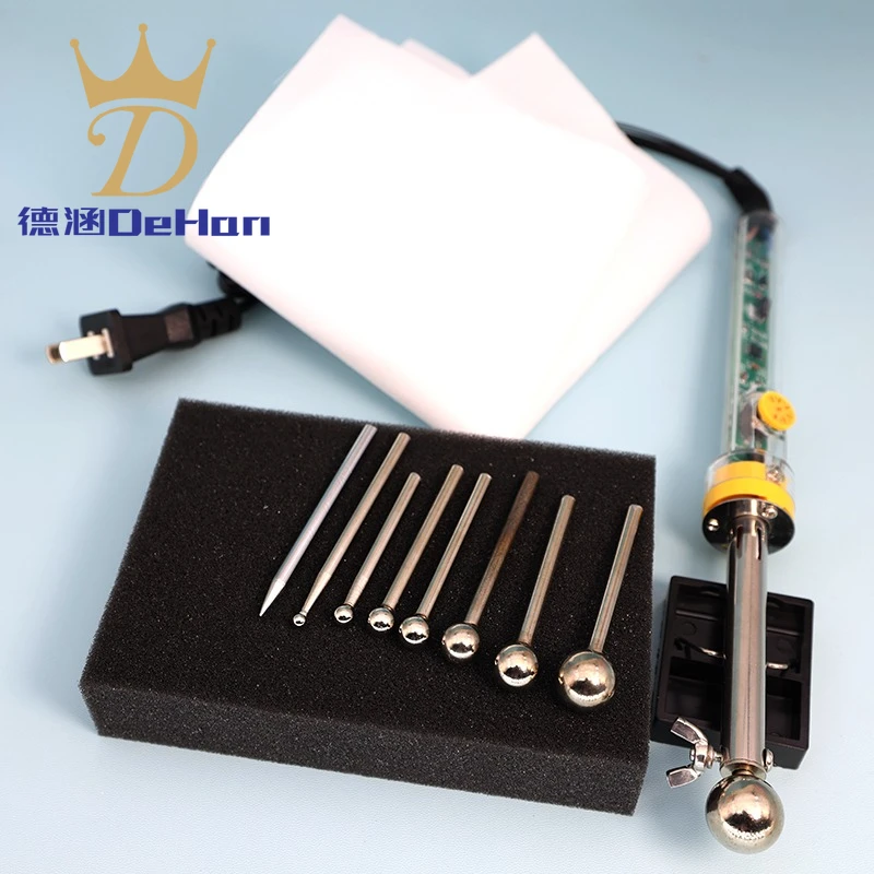 Adjustable Warm Edelweiss Ironing Device Flat Replacement Flower Making Tool DIY