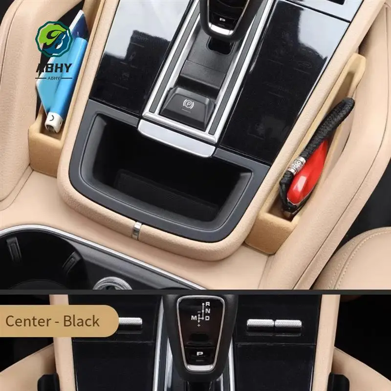 ABHY-Car Center Console Space Storage Box Central Armrest Storage Box Container Organizer For Porsche Cayenne 2011-2018
