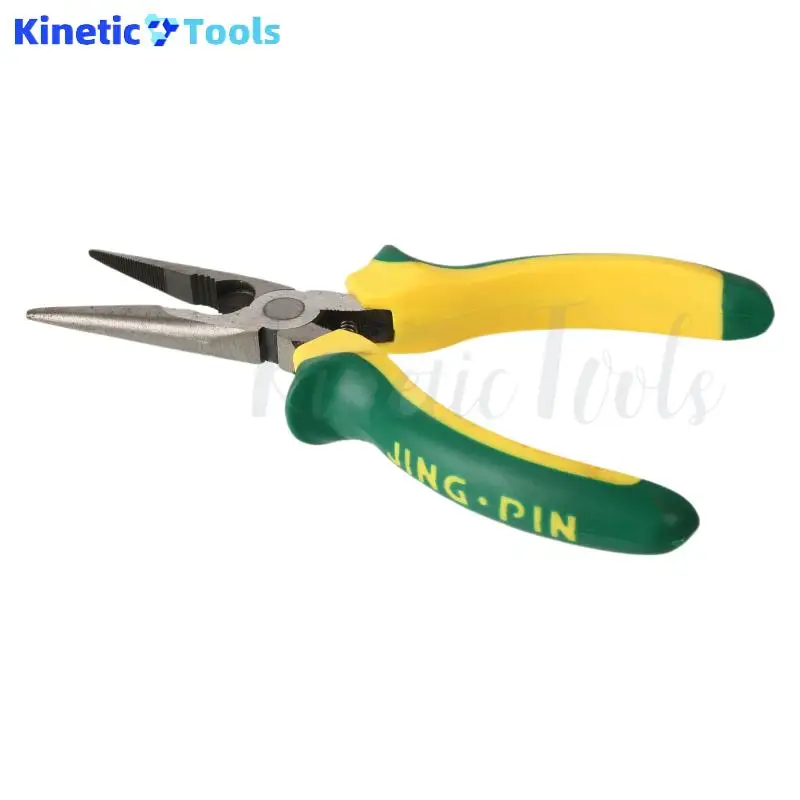 Hardware tool 6-inch pointed nose pliers are sturdy, durable, and comfortable to grip, designed specifically for electricians