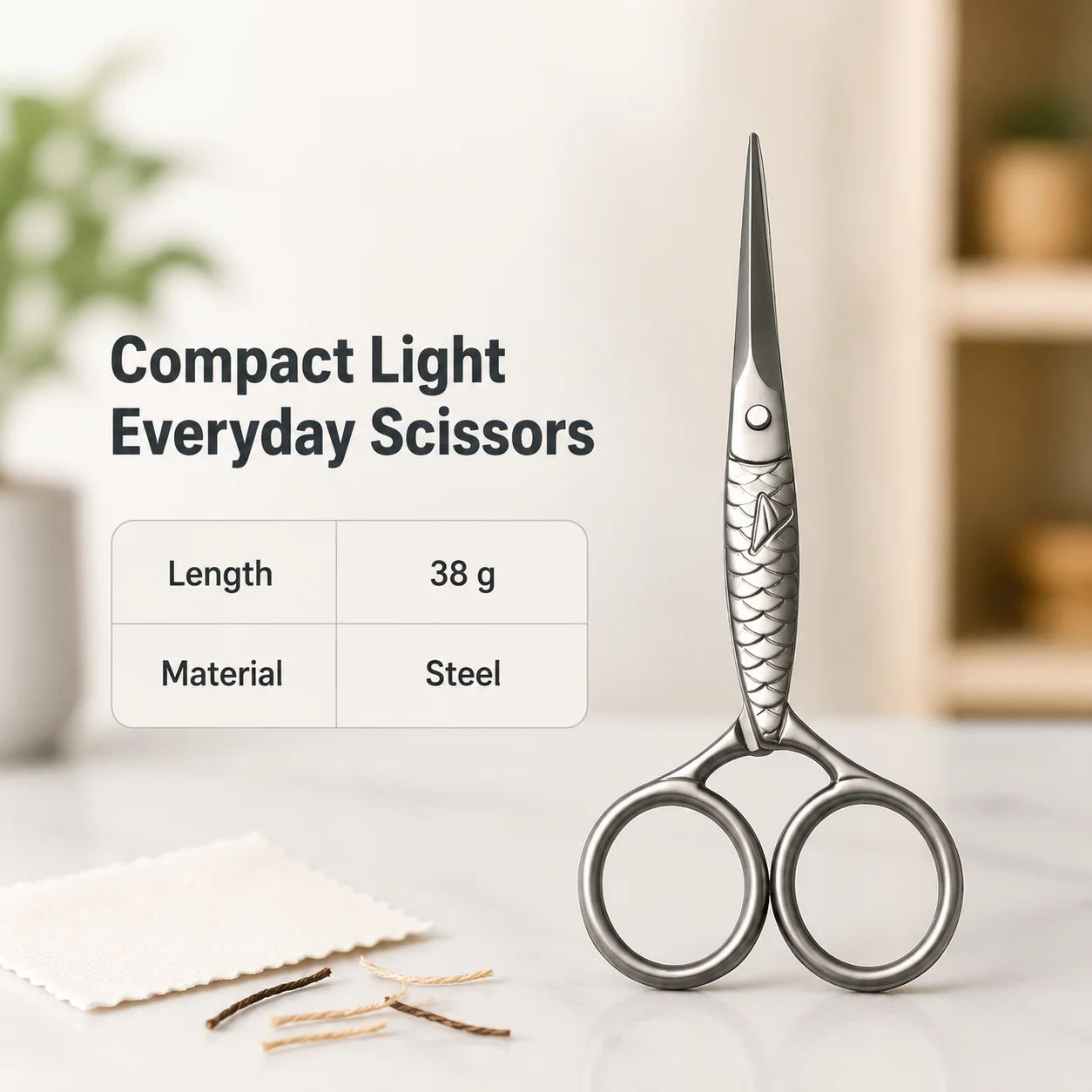 TUPI Stainless Steel Vintage Scissors Sewing Fabric Cutter Embroidery Tailor Thread Scissor Tools For Sewing Shears Small