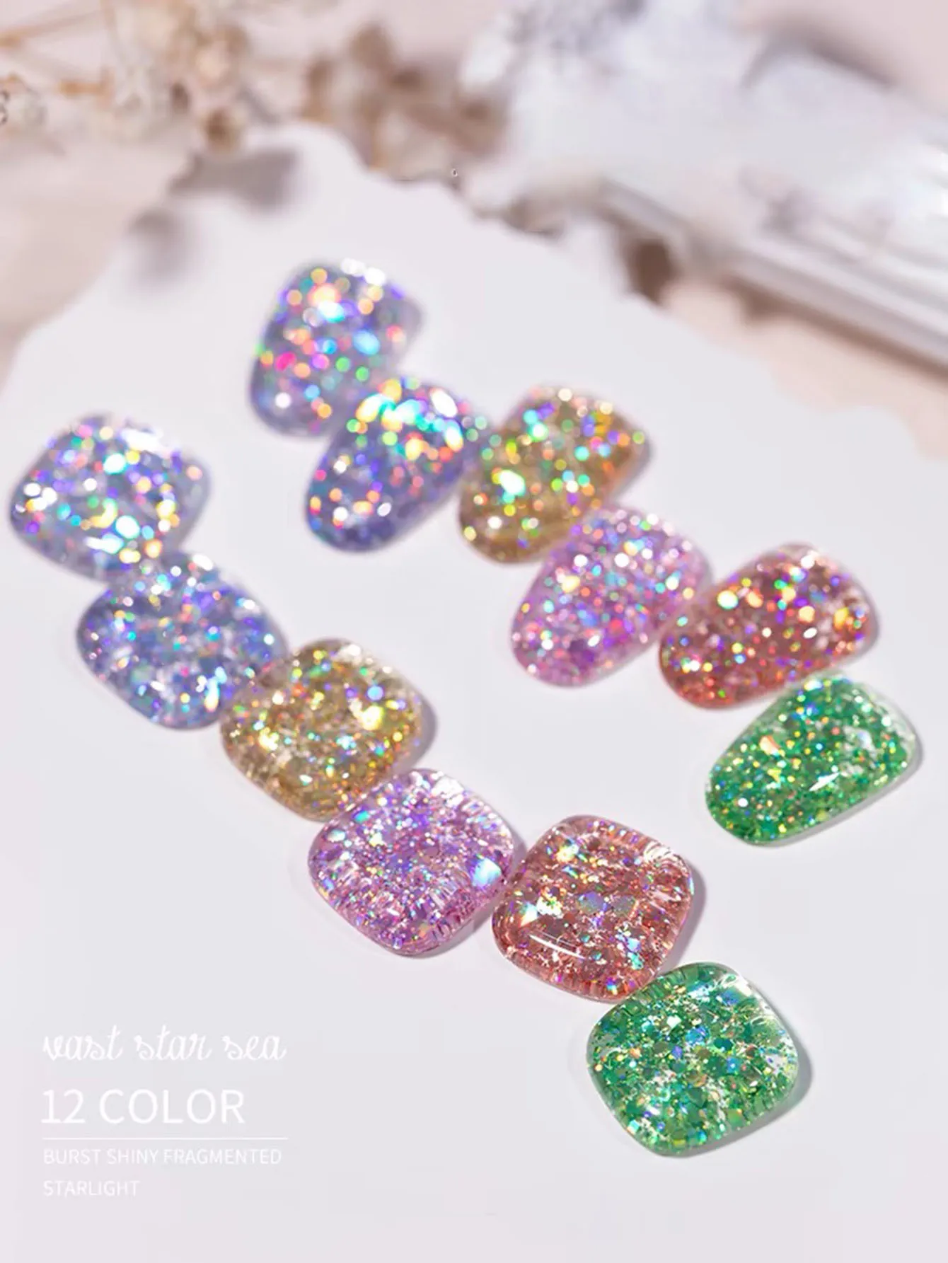 1 قطعة WS البريق شعبية تبييض سحق الماس هلام مسمار البولندية مصممة لصالونات الأظافر المنزل DIY بها بنفسك مستلزمات الأظافر عيد الميلاد مسمار #3