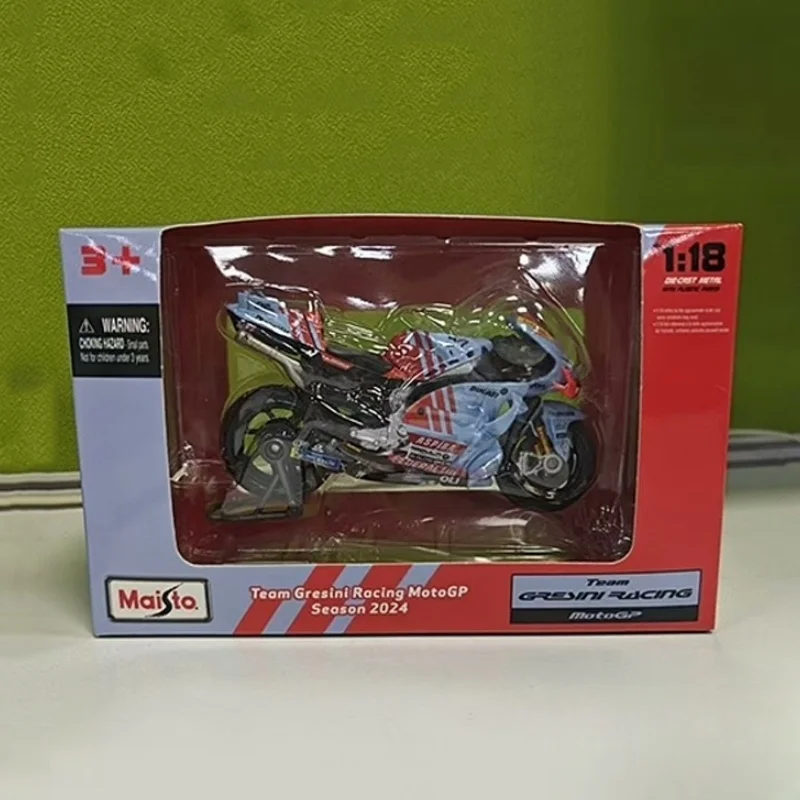 

New Hot 1:18 Ducati Motogp 2024 Diecast Models Gresini Racing Edition #73 #93 For Enthusiasts Premium Alloy Motorcycle Replicas