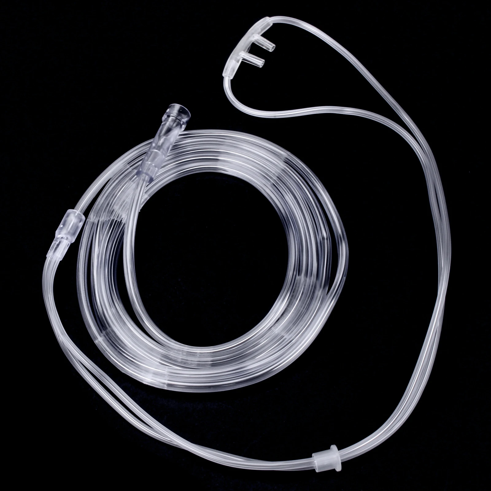 Ziqing Plastic Oxygen Tube Independent Packing Medical Care Machine Breathing Cannula Disposable Nasal Cannula Oxygen Tube