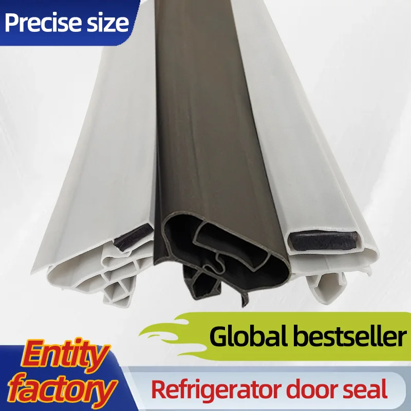 2.5m Strong Magnet Fridge Door Seal Strip Eco PVC Durable Anti-Wear Refrigerator Replacement Gasket