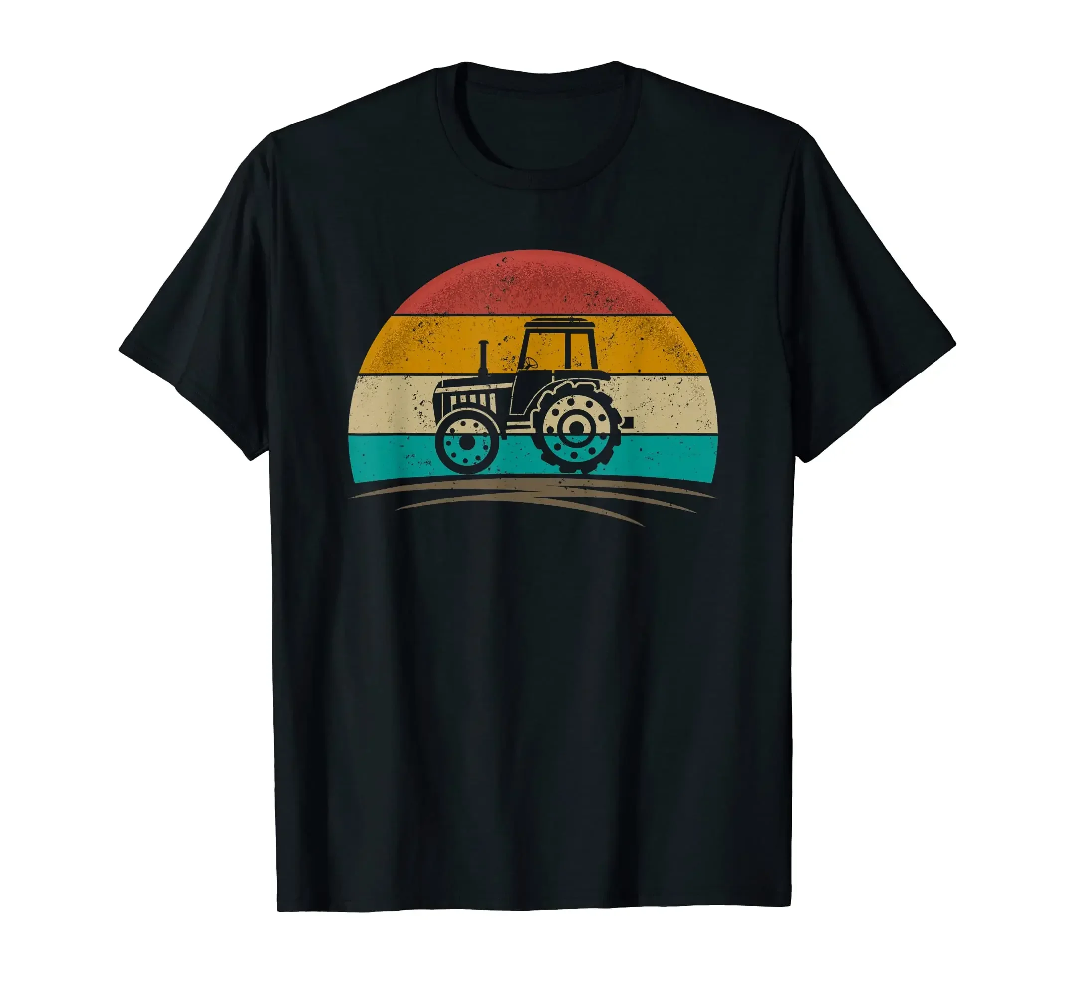 100% Cotton Vintage Tractor Ranch Retro 70s Distressed Farmer Men Women T-Shirt MEN WOMEN UNISEX T Shirts Size S-6XL