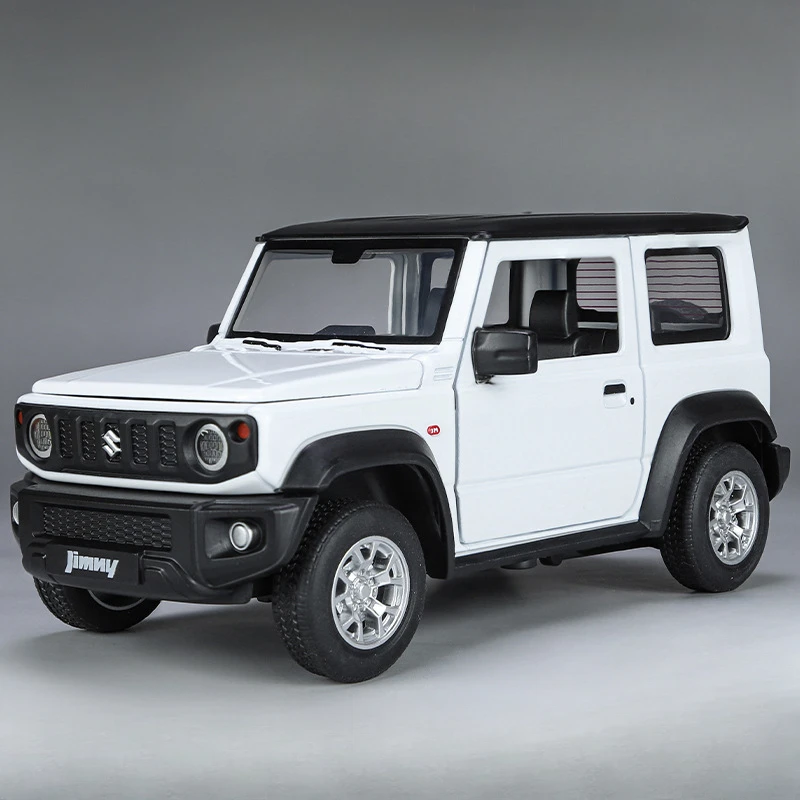 1:24 Suzuki Jimny Car Model Toys Alloy Diecast SUV 4 Doors Opened