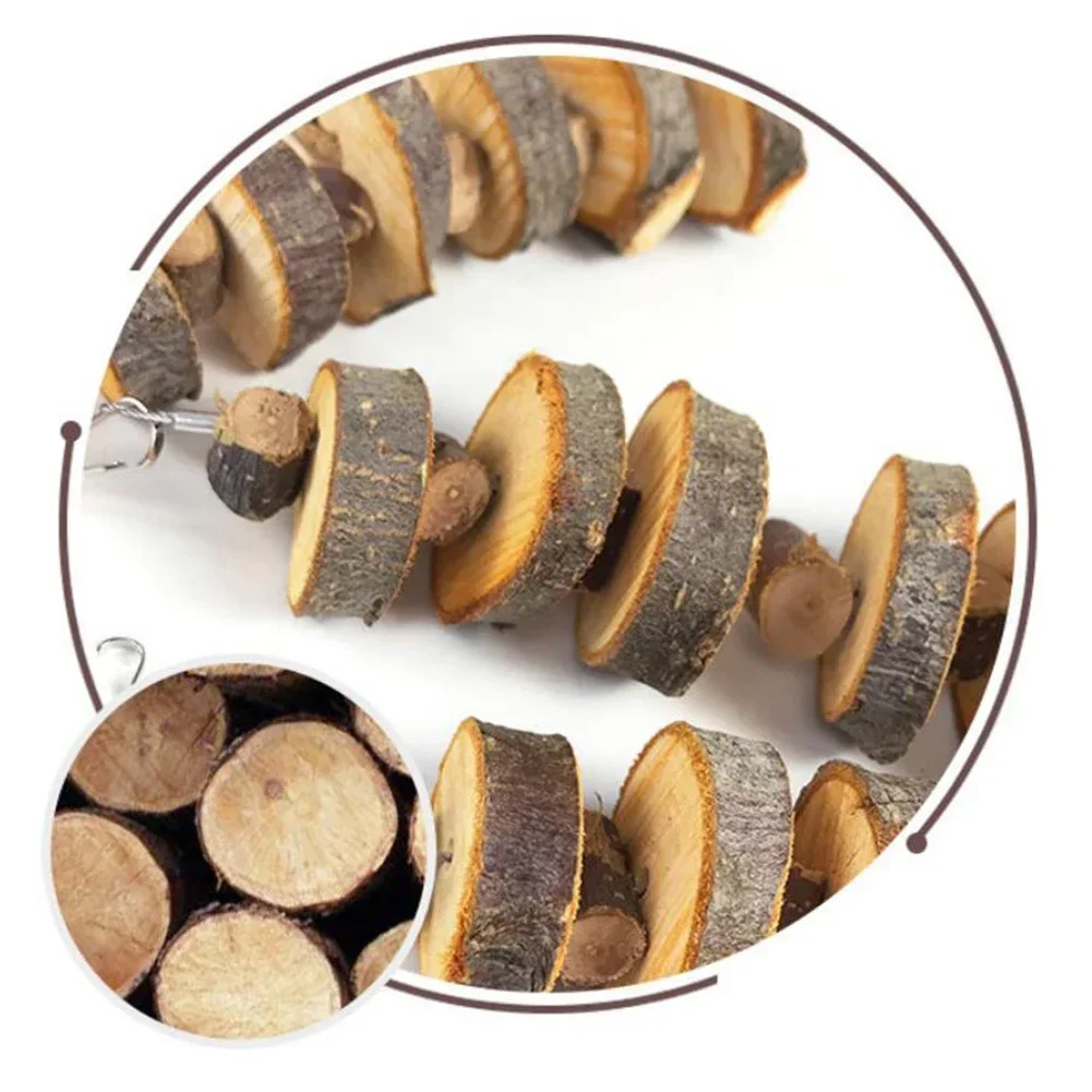 Natural Wood Chew Toy Small Animal Snack Hamster Toys Suitable For Rabbit Guinea Pig Chinchilla Hamster Accessories Pet Supplies