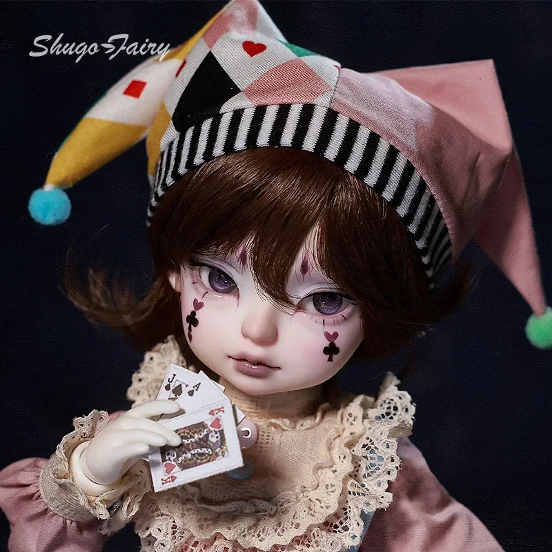 Boneka Bjd penyihir 1/6 film pemain sirkus Retro bola Resin bersendi Fullset Blythe Reborn seni boneka untuk anak perempuan Shugafairy