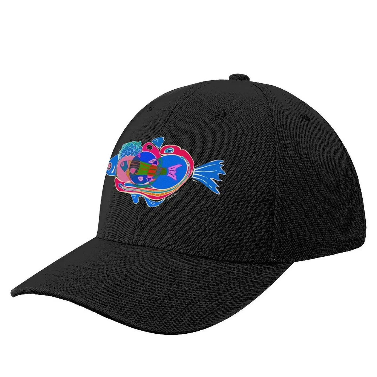 Life of a Zebrafish Baseball Cap Rave Uv Protection Solar Hat Dropshipping Custom Cap Designer Man Women's