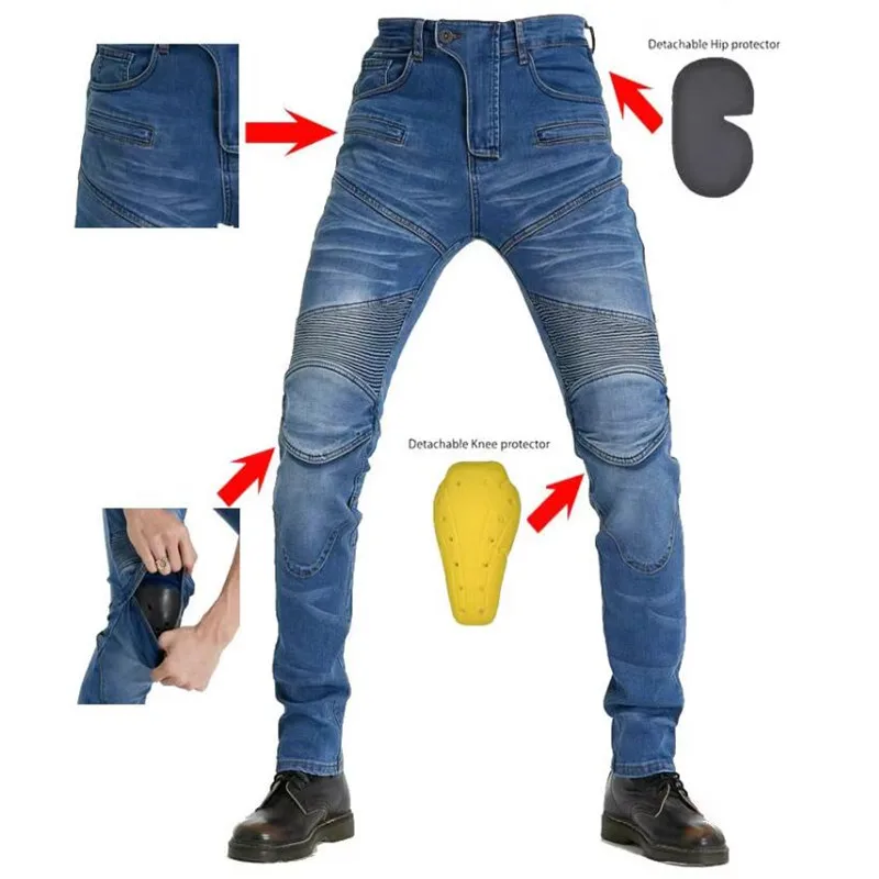 

Мотоциклетные внедорожные брюки/брюки для гонок на мотоцикле/ночные брюки Мотоциклетная одежда имеет защиту от 4-х сезонов