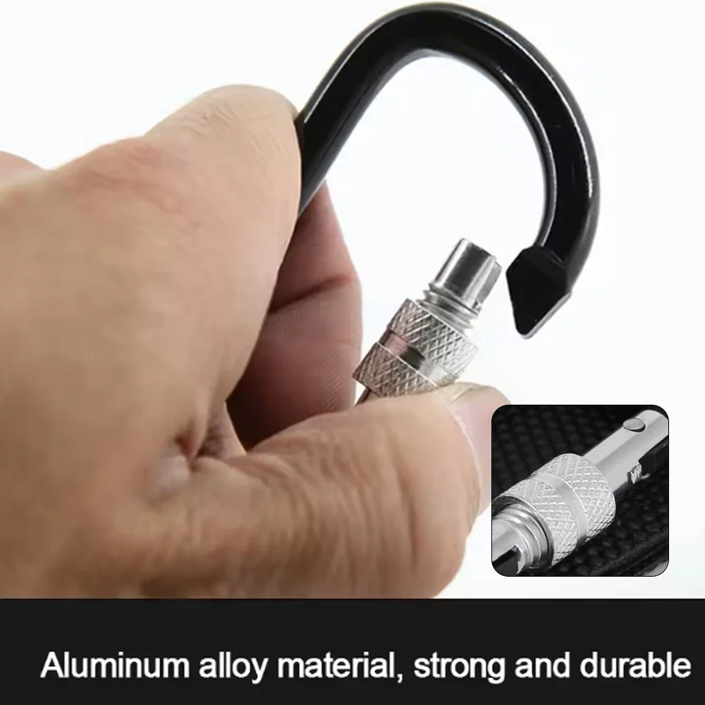 Baby Stroller Hooks Buckles Clip Aluminum Alloy Cart Organizer Diaper Bag Shopping Pram Hook Buckle Stroller Hanger