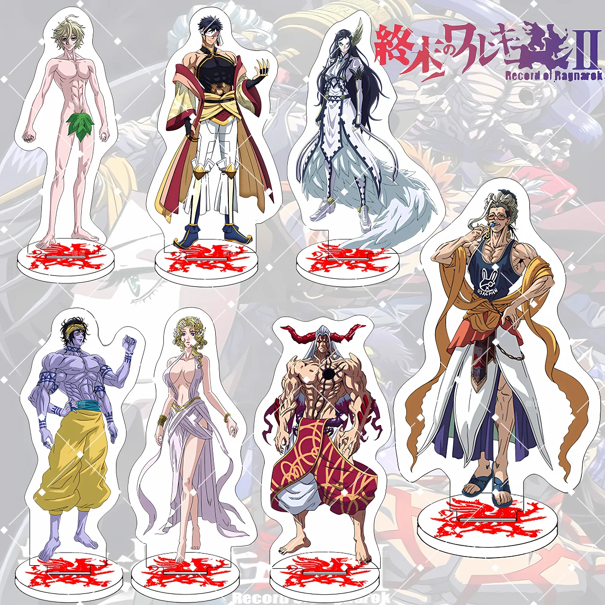 Anime Record of Ragnarok Acrylic Stand, 15cm Brunhilde Figure, High Clear Acrylic Decor for Desk Room Shelf, Valentine's Day Gif