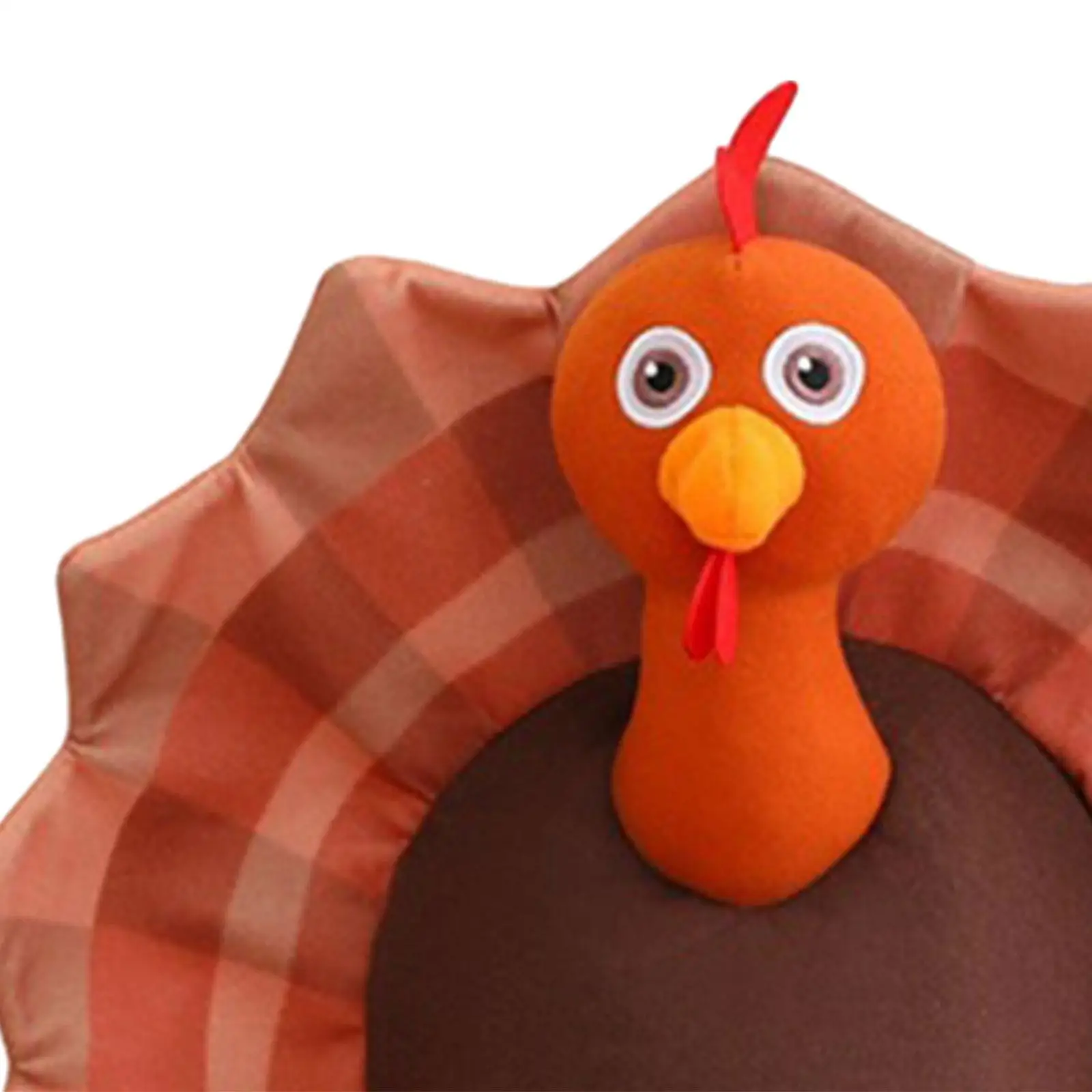 Funny Turkey Hat Cap Headwear for Stage Performance Night Event Thanksgiving